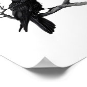 F-Caw-F Classic Vintage Graphic Poster (Ecke)