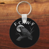 F-Caw-F Cool Einzigartig Schlüsselanhänger (Vorderseite)