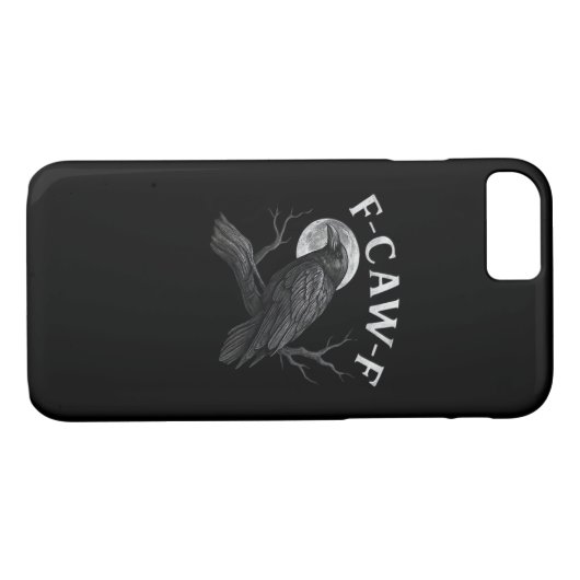 F-Caw-F Cool Unique Case-Mate iPhone Hülle (Rückseite (Horizontal))