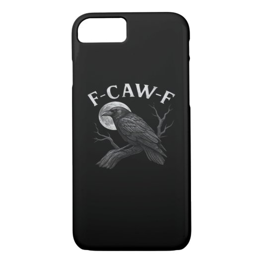 F-Caw-F Cool Unique Case-Mate iPhone Hülle (Rückseite)