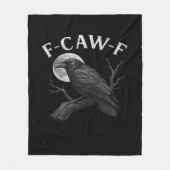 F-Caw-F Cool Unique Fleecedecke (Vorderseite)