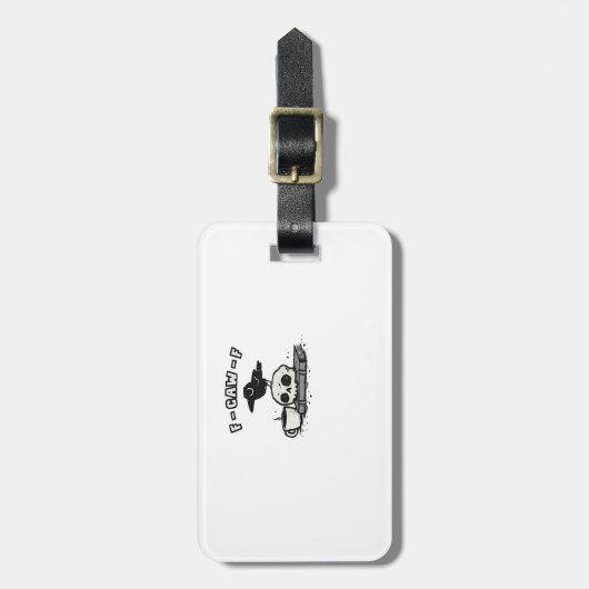 F Caw F Cool Unique Look Gepäckanhänger (Vorderseite vertikal)