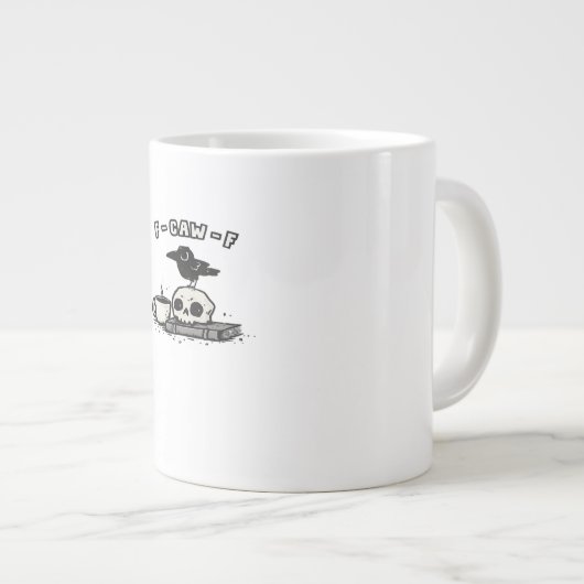 F Caw F Cool Unique Look Jumbo-Tasse (Vorderseite Rechts)