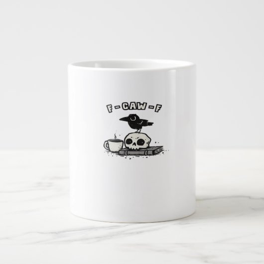 F Caw F Cool Unique Look Jumbo-Tasse (Vorderseite)