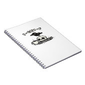 F Caw F Cool Unique Look Notizblock (Rechte Seite)