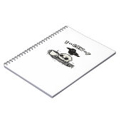 F Caw F Cool Unique Look Notizblock (Linke Seite)