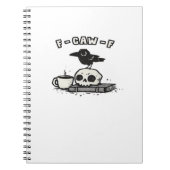 F Caw F Cool Unique Look Notizblock (Vorderseite)