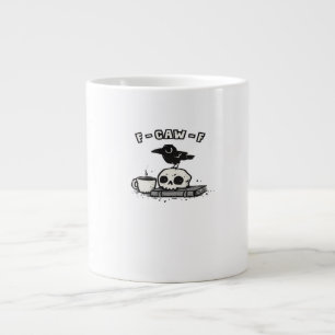 F Caw F Cooles Einzigartiges Aussehen Jumbo-Tasse