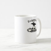 F Caw F Cooles Einzigartiges Aussehen Kaffeetasse (VorderseiteRechts)
