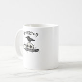 F Caw F Cooles Einzigartiges Aussehen Kaffeetasse (Vorderseite Links)