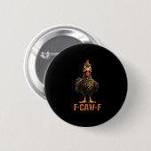 F-Caw-F Creative Casual Button (Vorne & Hinten)