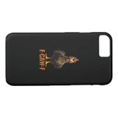 F-Caw-F Creative Casual Case-Mate iPhone Hülle (Rückseite (Horizontal))