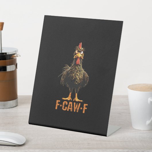 F-Caw-F Creative Casual Sockelschild (In SItu)