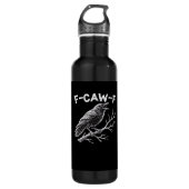 F-Caw-F Creative Style Edelstahlflasche (Vorderseite)