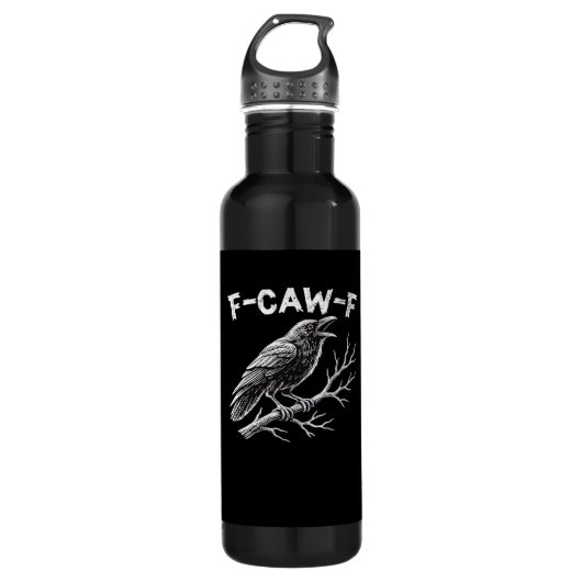 F-Caw-F Creative Style Edelstahlflasche (Vorderseite)