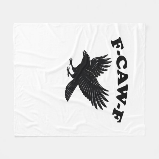 F-Caw-F Creative Style Fleecedecke (Vorderseite (Horizontal))
