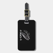 F-Caw-F Creative Style Gepäckanhänger (Vorderseite vertikal)