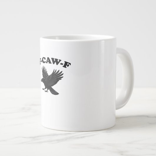 F-Caw-F Creative Style Jumbo-Tasse (Vorderseite Rechts)
