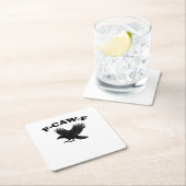 F-Caw-F Creative Style Rechteckiger Pappuntersetzer (Vor Ort)