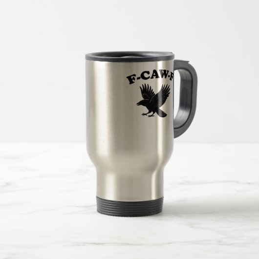 F-Caw-F Creative Style Reisebecher (VorderseiteRechts)
