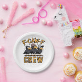 F-Caw-F Crew Funny Matching Cousins Outfit Pappteller (Party)