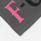 F Caw F Crow Anti Valentine's Day Dark Gothic Brok Fleecedecke (Ecke)