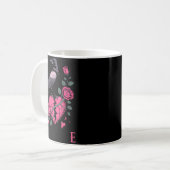 F Caw F Crow Anti Valentine's Day Dark Gothic Brok Kaffeetasse (Vorderseite Links)