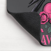 F Caw F Crow Anti Valentine's Day Dark Gothic Brok Mousepad (Ecke)