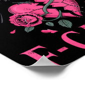 F Caw F Crow Anti Valentine's Day Dark Gothic Brok Poster (Ecke)