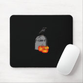 F-Caw-F Crow Classic Retro Cool Mousepad (Mit Mouse)