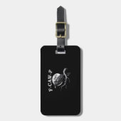 F-Caw-F Crow Funny Crow F-Caw-F Gear Creative Styl Gepäckanhänger (Vorderseite vertikal)