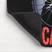 F-caw-f Crow Funny Gothic Moon Black Bird Hallowee Mousepad (Ecke)