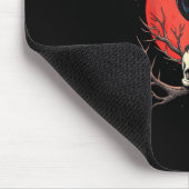 F-Caw-F Crow Funny Gothic Raven Humor Style Mousepad (Ecke)