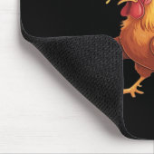 F-Caw-F Crow Gothic Funny Humor Mousepad (Ecke)