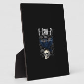 F-Caw-F Crow Graphic Creative Casual Fotoplatte (Seite)