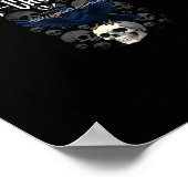 F-Caw-F Crow Graphic Creative Casual Poster (Ecke)