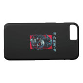 F-Caw-F Crow Humorous Graphic Case-Mate iPhone Hülle (Rückseite (Horizontal))