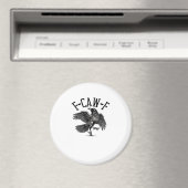 F Caw F Crow Kreative Casualmode Magnet (In Situ (Geschirrspüler))