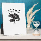 F Caw F Crow Kreative Freizeitkleidung Fotoplatte (Seite)