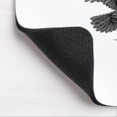 F Caw F Crow Kreative Freizeitkleidung Mousepad (Ecke)