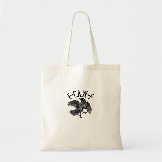F Caw F Crow Kreative Freizeitkleidung Tragetasche (Vorne)