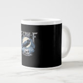 F-Caw-F Crow Moonlit Raven Classic Jumbo-Tasse (Vorderseite Rechts)