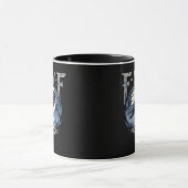 F-Caw-F Crow Moonlit Raven Classic Tasse (Zentrum)