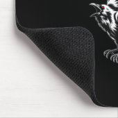 F-Caw-F Crow Retro Classic Mousepad (Ecke)