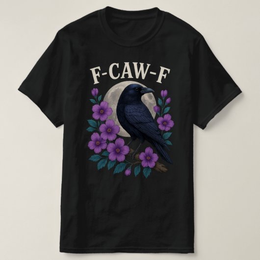 F CAW F Crow T-Shirt (Design vorne)