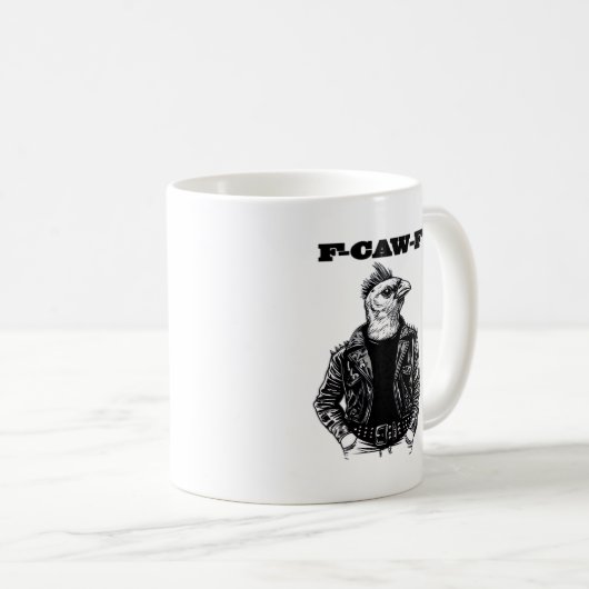 F-Caw-F Essential Aesthetic Design Kaffeetasse (VorderseiteRechts)
