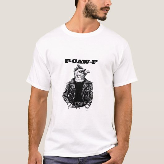 F-Caw-F Essential Aesthetic Design T-Shirt (Vorderseite)
