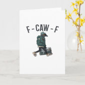 F Caw F Essential Basic Casual Style Karte (Gelbe Blume)