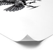 F Caw F Essential Classic Aesthetic Poster (Ecke)