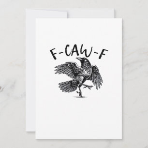 F Caw F Essential Classic Ästhetik Feiertagskarte